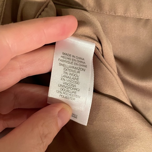 Liz Claiborne Brown Wool Skirt Size 4 - Picture 4 of 4